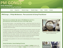 Tablet Screenshot of pmgongs.com